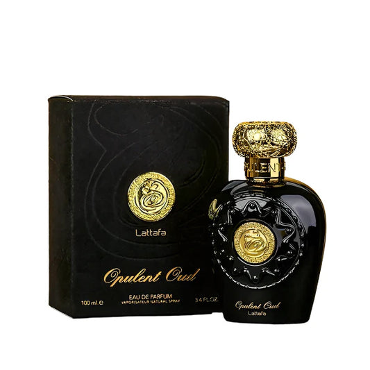 Lattafa Opulent Oud Unisex Perfume Black  (100ml)