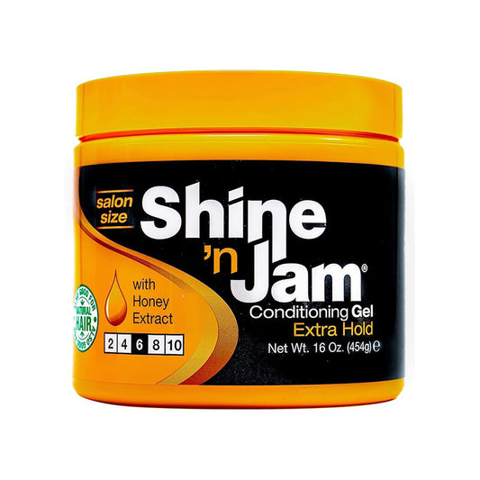 Ampro Shine 'n Jam Conditioning Gel - Extra Hold (16 oz)