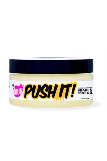 The Doux Push Braid and Edge Gel 8oz